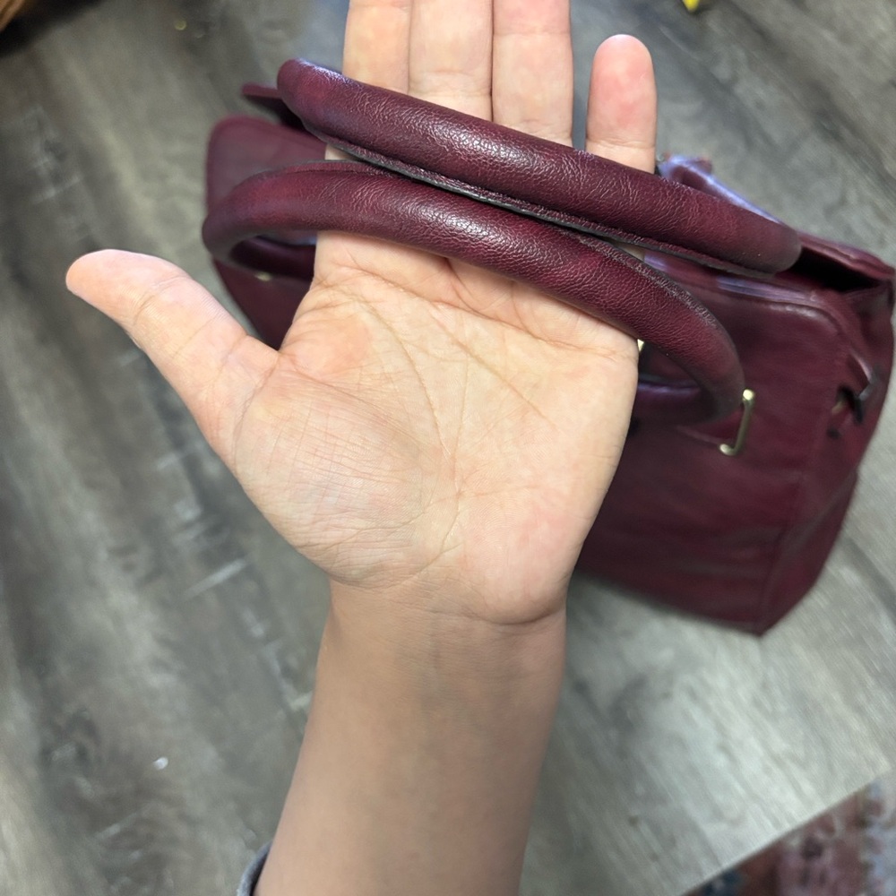 Call It Spring Maroon Satchel - Picture 8 of 12